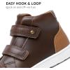 imageApakowa Toddler Kids Boys Autumn Fall Boots Water Resistant ToddlerLittle KidDarkbrowndy1022