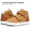 imageApakowa Toddler Kids Boys Autumn Fall Boots Water Resistant ToddlerLittle KidDy1022camel