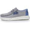 imageApakowa Boys Loafers Slip On Shoes Girls Casual Boat Shoes ToddlerLittle KidBig Kid520grey