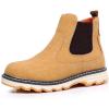 imageApakowa Toddler Little Boys Water Resistant Ankle Work Boots ToddlerLittle KidCamel2301