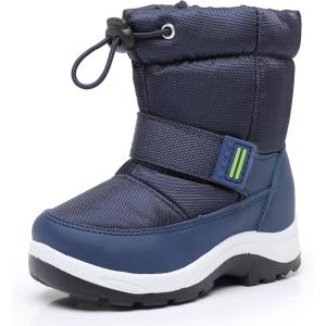 imageApakowa Kids Girls Cold Weather Snow Boots ToddlerLittle KidNavy0327