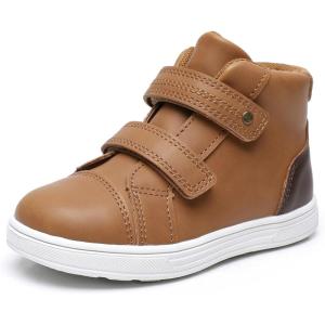 imageApakowa Toddler Kids Boys Autumn Fall Boots Water Resistant ToddlerLittle KidBrowndy1022