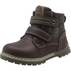 imageApakowa Toddler Little Boys Water Resistant Ankle Work Boots ToddlerLittle KidDarkbrown