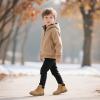 imageApakowa Toddler Little Boys Water Resistant Ankle Work Boots ToddlerLittle KidCamel889