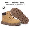 imageApakowa Toddler Little Boys Water Resistant Ankle Work Boots ToddlerLittle KidCamel889