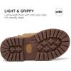 imageApakowa Toddler ampamp Little Kid Boys Girls Boots Fall Early Winter Work Boots with Side Zipper ToddlerLittle KidCamelmesh Lined