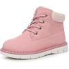 imageApakowa Toddler Little Boys Water Resistant Ankle Work Boots ToddlerLittle KidPink889