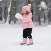 imageApakowa Boys Girls Winter Snow Boots  Waterproof Insulated Cold Weather Boots with Side Zipper Drawstring Closure ampamp AntiSlip SolePink