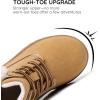 image:imageApakowa Toddler amp Little Kid Boys Girls Boots Fall Early Winter Work Boots with Side Zipper ToddlerLittle KidCamelshort Plushlined