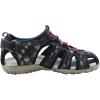 image:imageApakowa Kids Girls Soft Sole Closed Toe Sandals Summer Shoes with Arch Support ToddlerLittle KidY1030bluepurple