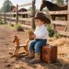 image:imageApakowa Baby amp Toddler Cowboy Boots for Boys Girls Infant Baby Cowboy Cowgirl Western Boots Round Toe All Seasons 636 Months InfantToddlerCamelbrown