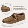 image:imageApakowa Kids Boys Girls Loafers SlipOn Casual Walking Shoes Comfortable amp Lightweight ToddlerLittle KidBig KidBrown