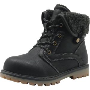 image:imageApakowa New Boys Autumn Winter Snow Boots ToddlerLittle KidBlack